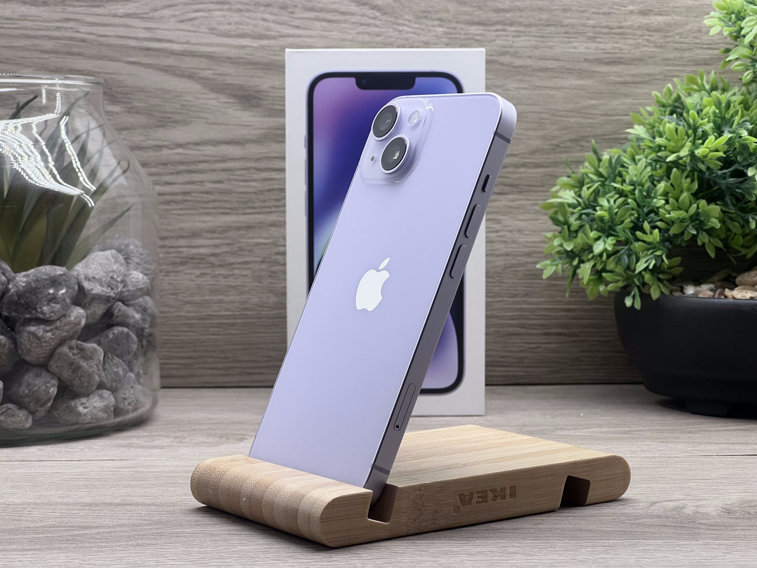 Hibátlan iPhone 14 Purple 128GB 2 ÉV Garanciával Számlával 94% Akku