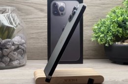 Hibátlan iPhone 13 Pro Max Graphite 256GB 2 ÉV Garanciával Számlával 93% Akku