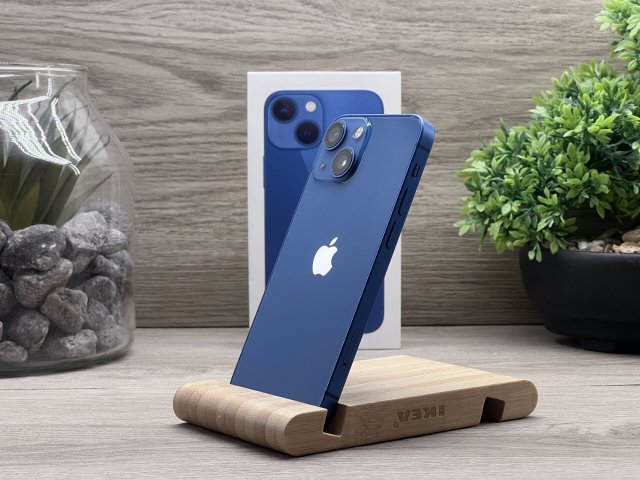 iPhone 13 Mini Blue 256GB 2 ÉV Garanciával Számlával 91% Akku