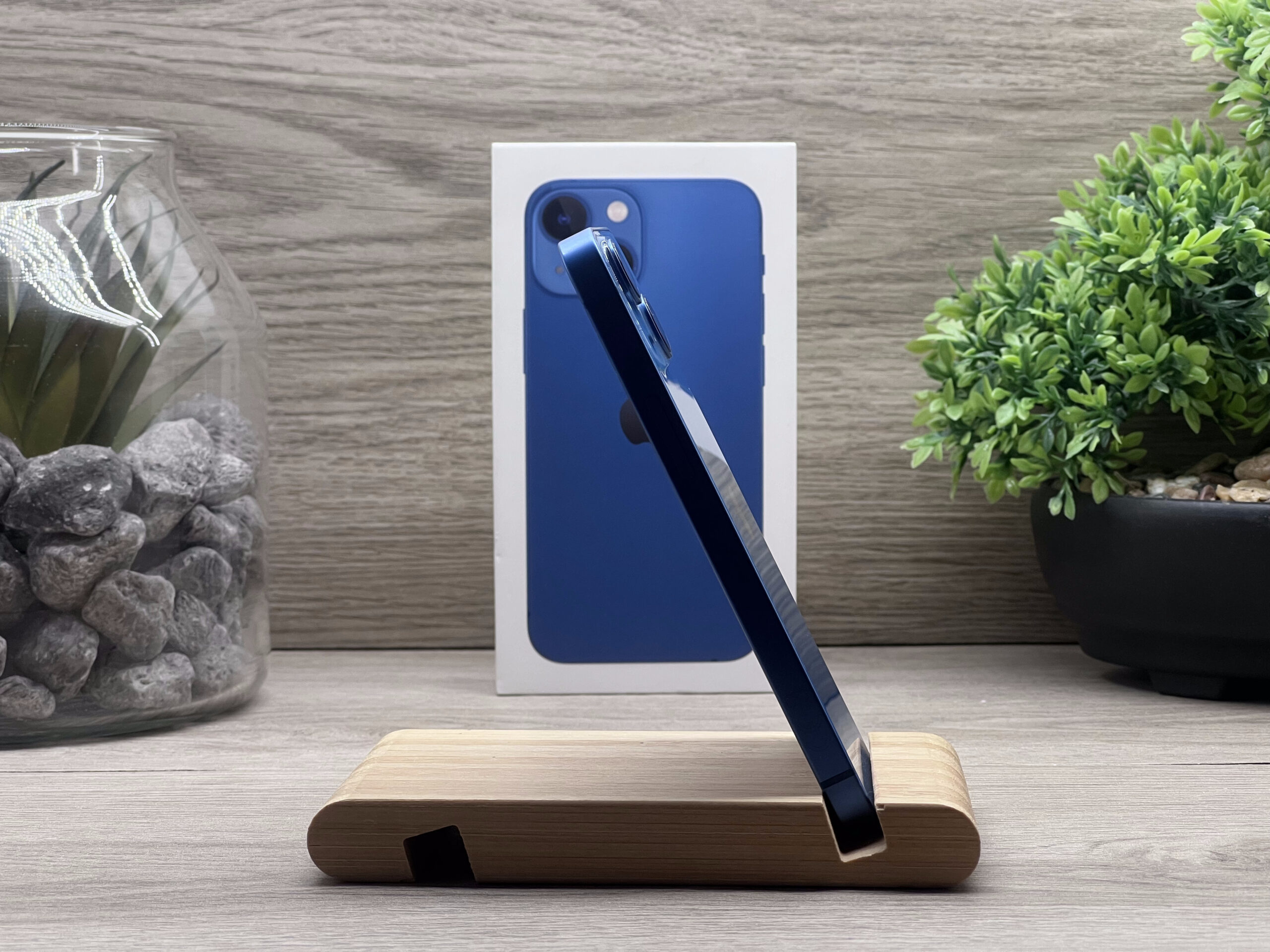 iPhone 13 Mini Blue 256GB 2 ÉV Garanciával Számlával 91% Akku