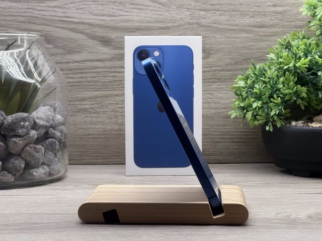 iPhone 13 Mini Blue 256GB 2 ÉV Garanciával Számlával 91% Akku