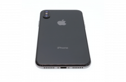 !! 1 ÉV GARANCIA !! Apple iPhone X 256 GB Space Gray 100%