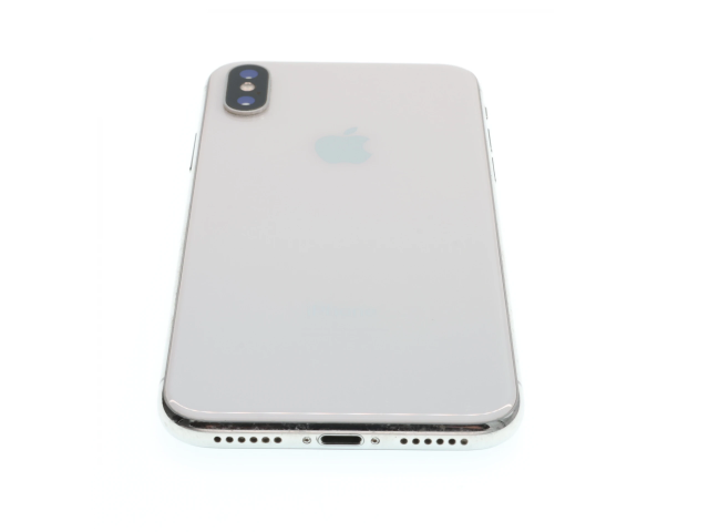 !! 1 ÉV GARANCIA !! Apple iPhone X 64 GB Silver 100%