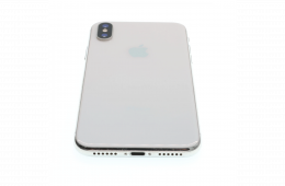 !! 1 ÉV GARANCIA !! Apple iPhone X 64 GB Silver 100%