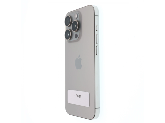 !! 1 ÉV GARANCIA !! Apple iPhone 15 Pro 256 GB Natural Titanium 100%