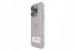 !! 1 ÉV GARANCIA !! Apple iPhone 15 Pro 256 GB Natural Titanium 100%
