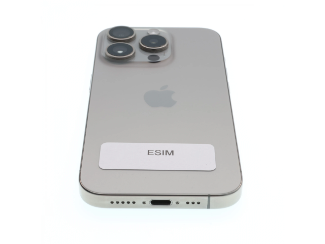 !! 1 ÉV GARANCIA !! Apple iPhone 15 Pro 256 GB Natural Titanium 100%