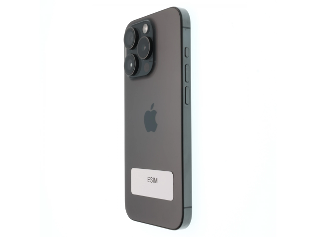 !! 1 ÉV GARANCIA !! Apple iPhone 15 Pro 128 GB Black Titanium 100%