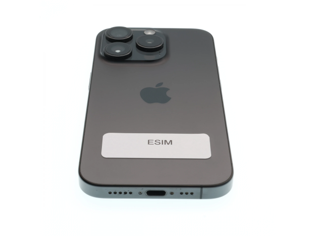 !! 1 ÉV GARANCIA !! Apple iPhone 15 Pro 128 GB Black Titanium 100%