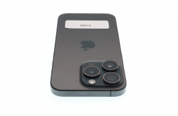 !! 1 ÉV GARANCIA !! Apple iPhone 15 Pro 128 GB Black Titanium 100%