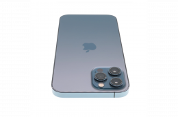 !! 1 ÉV GARANCIA !! Apple iPhone 12 Pro Max 128 GB Pacific Blue 100%