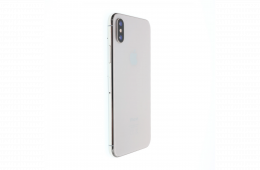 !! 1 ÉV GARANCIA !! Apple iPhone X 64 GB Silver 100%