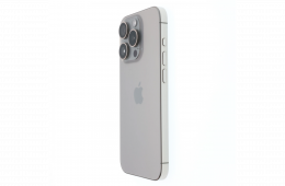 !! 1 ÉV GARANCIA !! Apple iPhone 15 Pro 128 GB Natural Titanium 89%