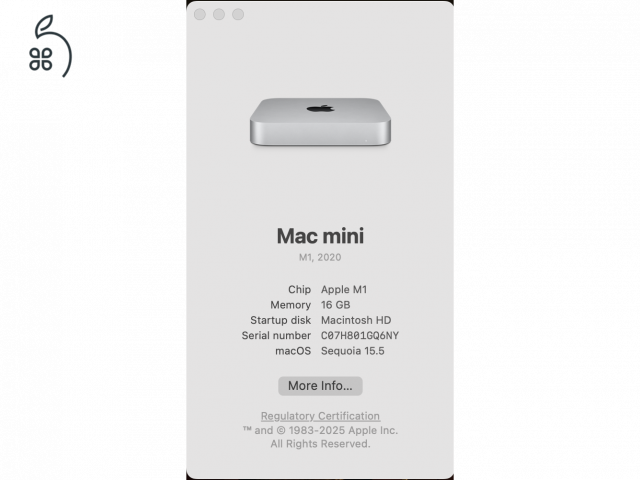M1 Mac Mini 16 GB RAM