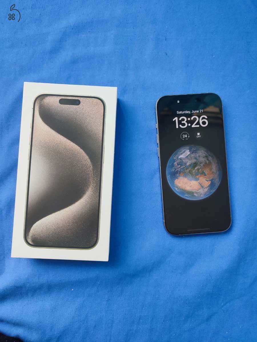 Eladó IPhone 15 pro 128Gb