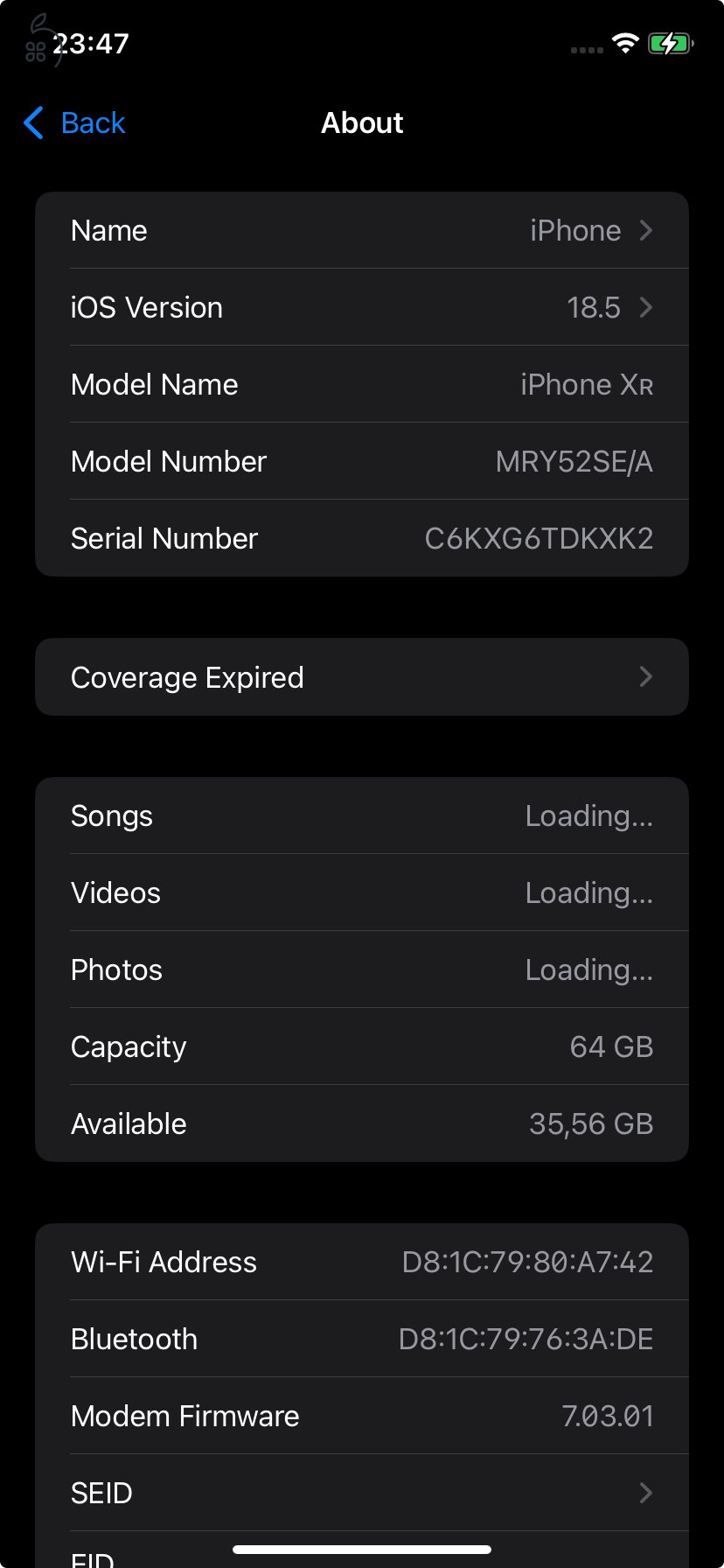 iPhone XR 64 GB