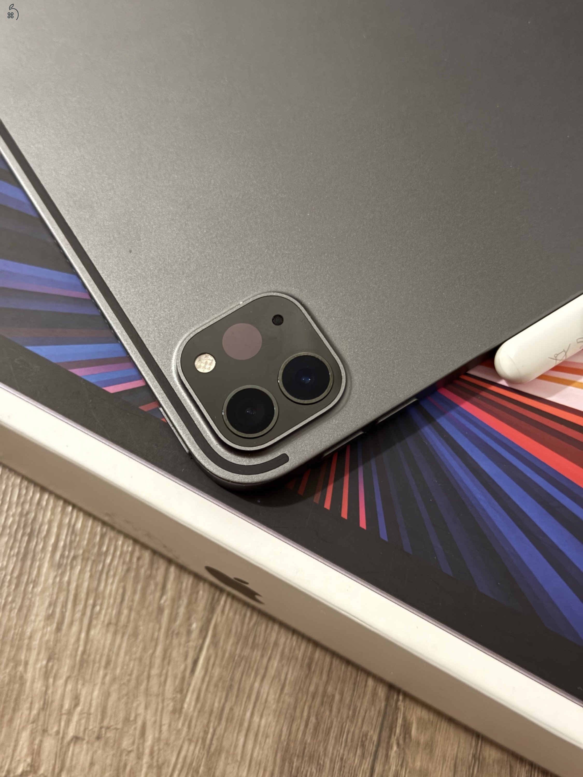 Apple IPad Pro 12.9” M1, Pencil 2-vel, Apple tokkal