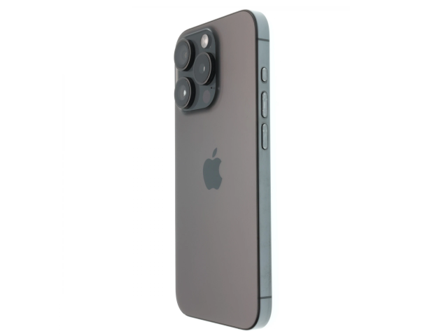 !! 1 ÉV GARANCIA !! Apple iPhone 15 Pro 128 GB Black Titanium 100%