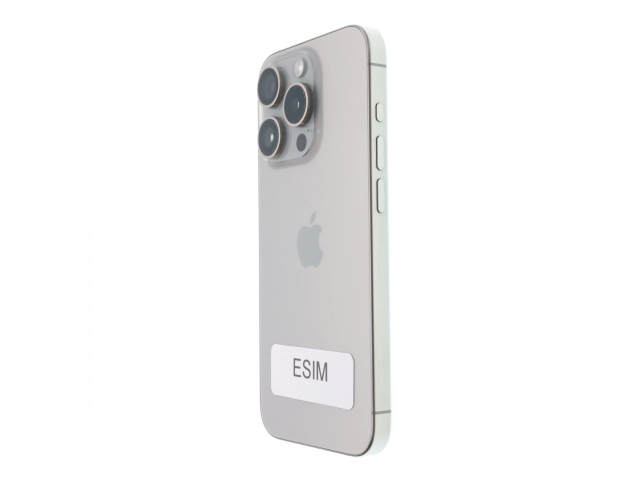 !! 1 ÉV GARANCIA !! Apple iPhone 15 Pro 128 GB Natural Titanium 89%