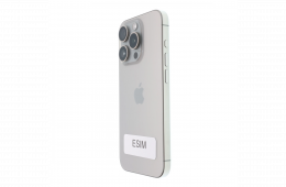 !! 1 ÉV GARANCIA !! Apple iPhone 15 Pro 128 GB Natural Titanium 89%