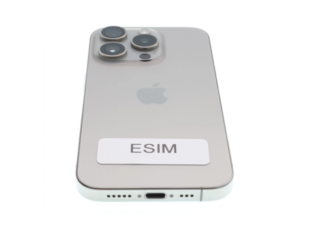 !! 1 ÉV GARANCIA !! Apple iPhone 15 Pro 128 GB Natural Titanium 89%