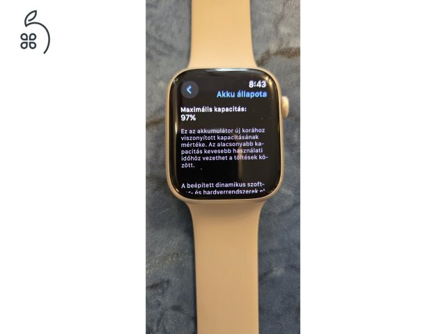 APPLE Watch Series 9 GPS + Cellular 45mm 97% akku