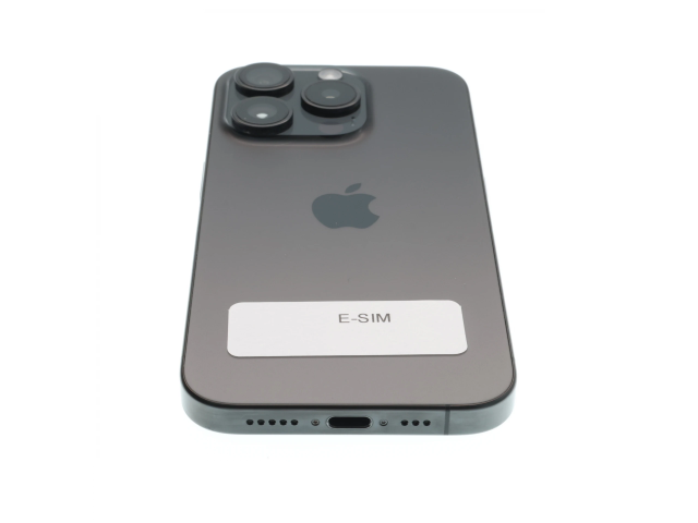 !! 1 ÉV GARANCIA !! Apple iPhone 15 Pro 128 GB Black Titanium 100%