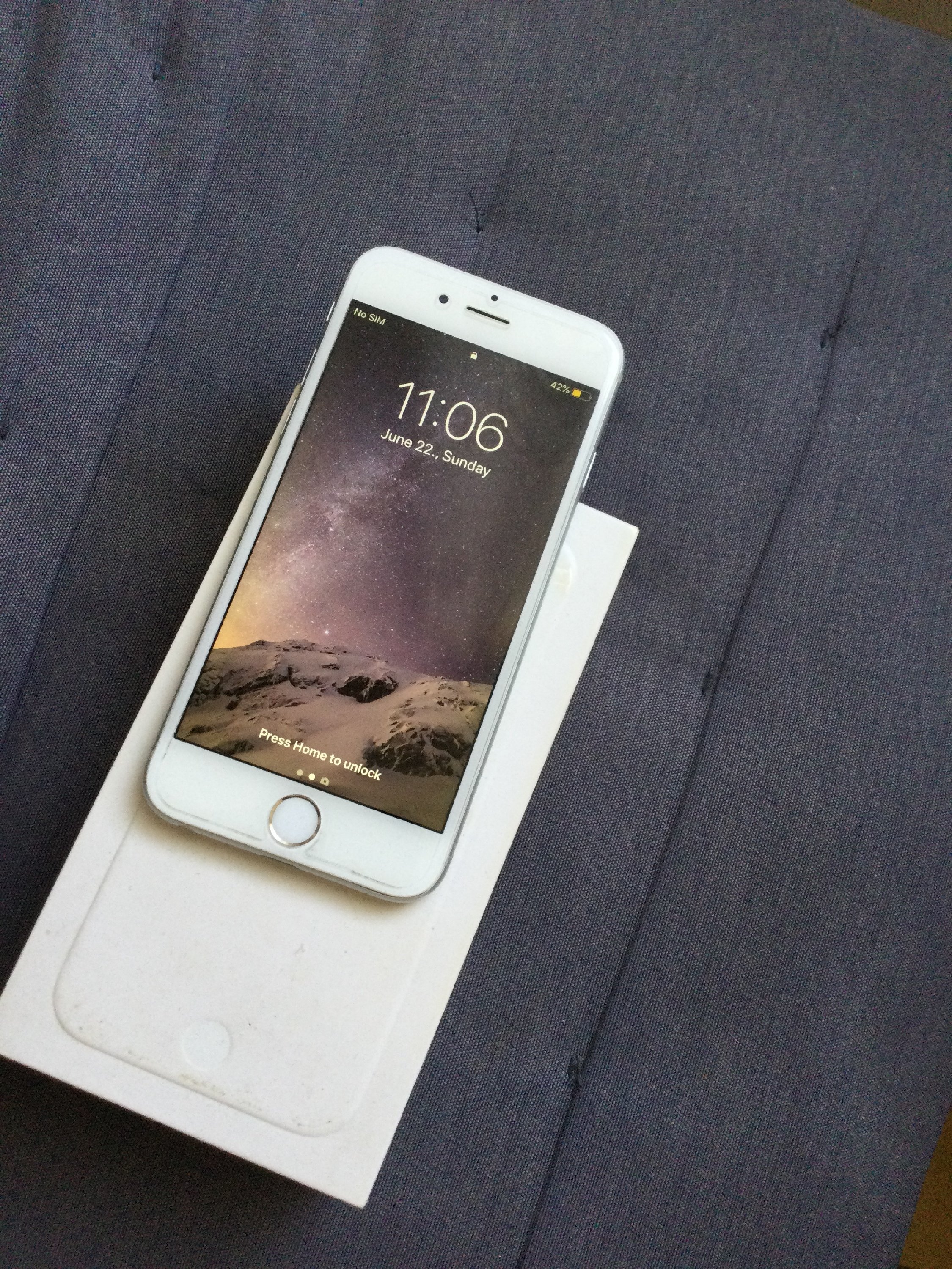 Apple iPhone 6 Silver, 16 GB