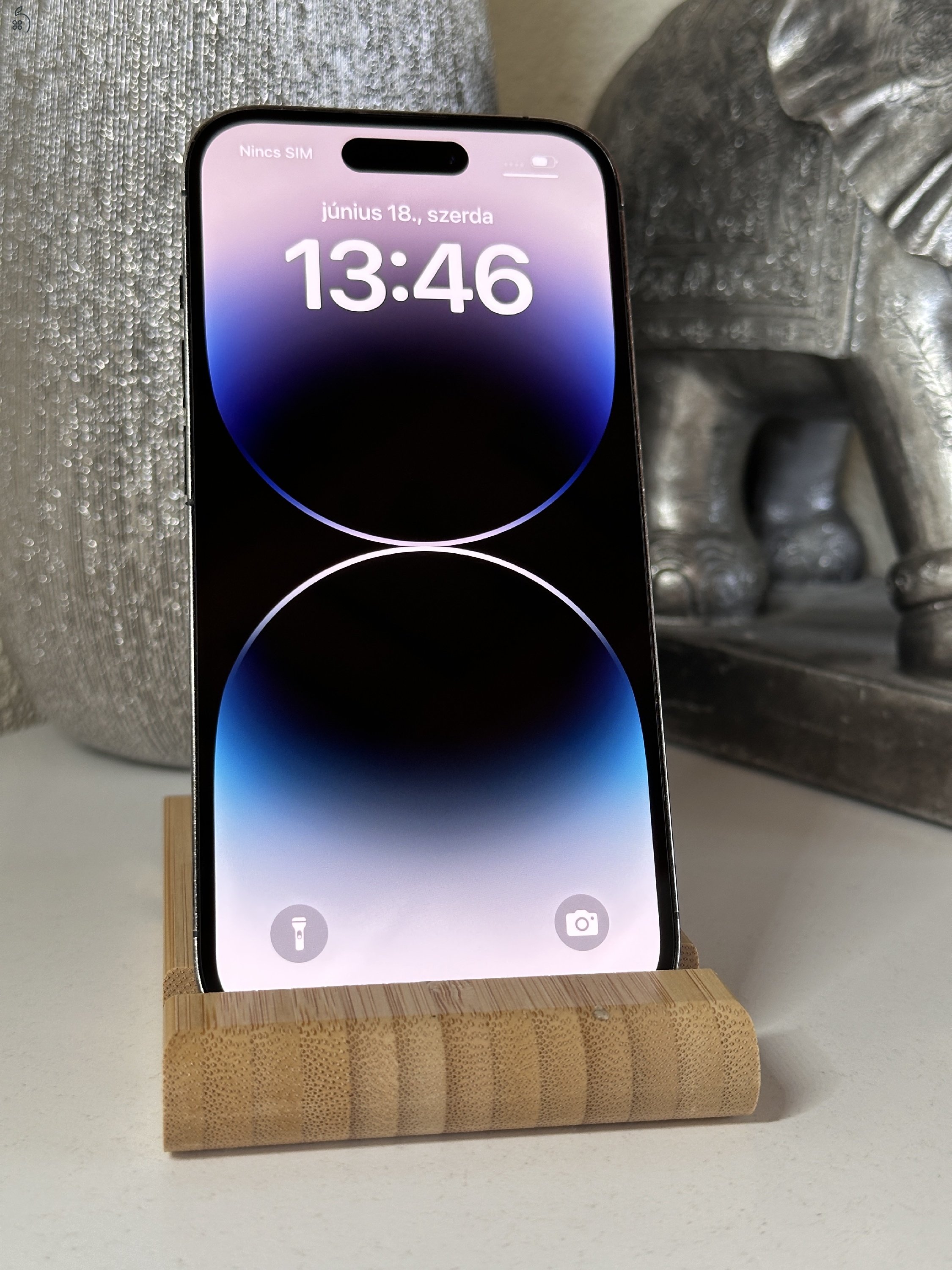  iPhone 14 Pro 256GB Fekete, Független - Garancia, Számla 
