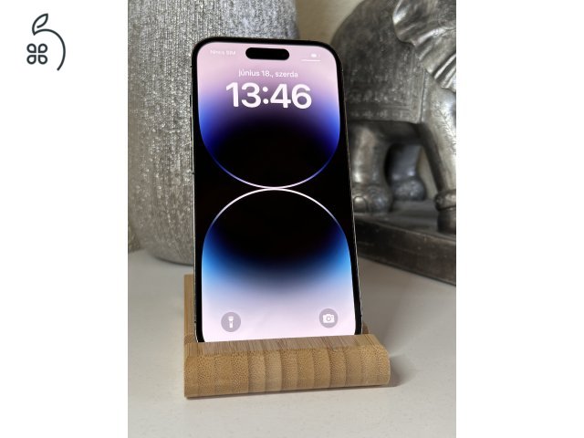  iPhone 14 Pro 256GB Fekete, Független - Garancia, Számla 