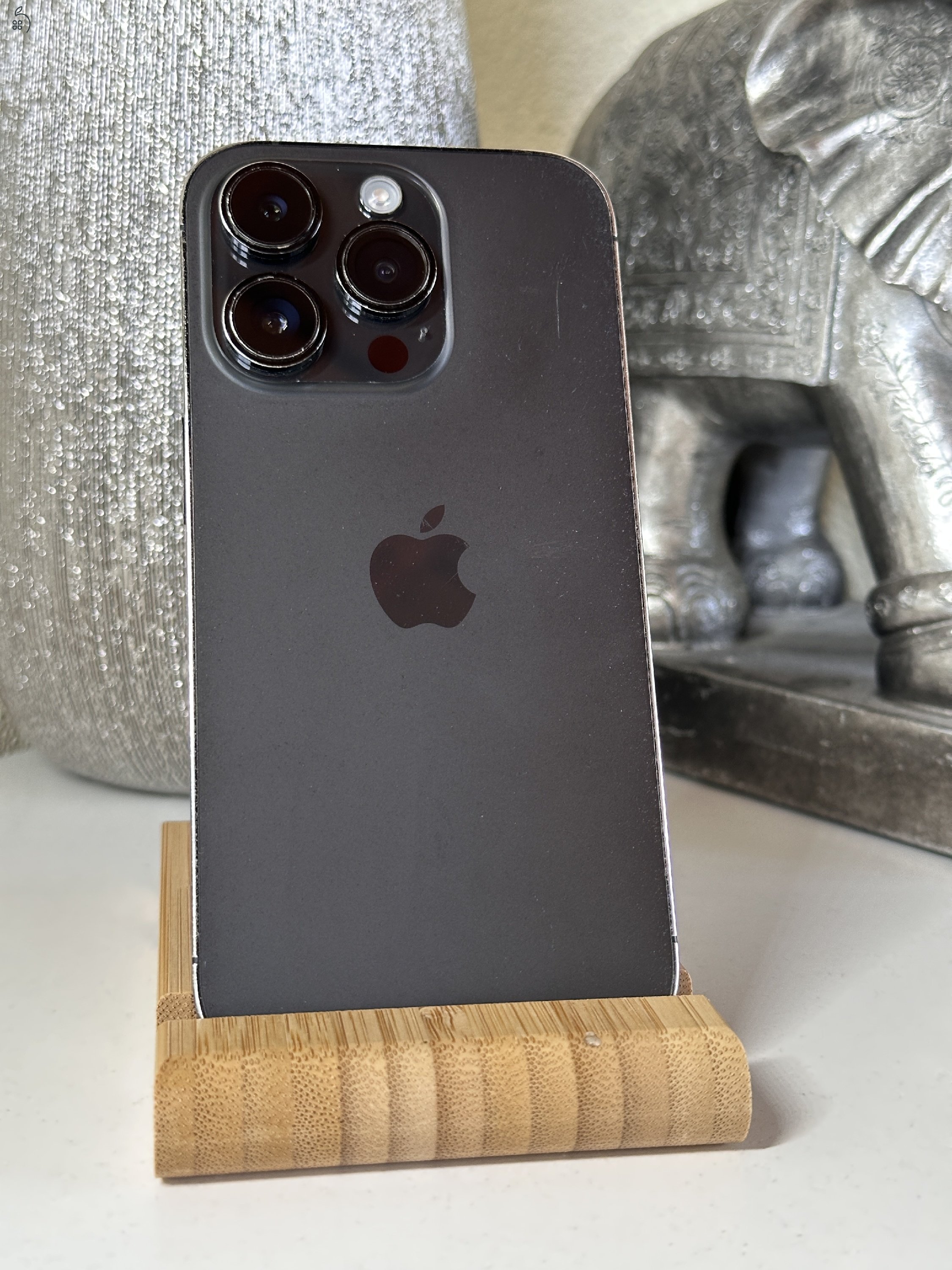  iPhone 14 Pro 256GB Fekete, Független - Garancia, Számla 