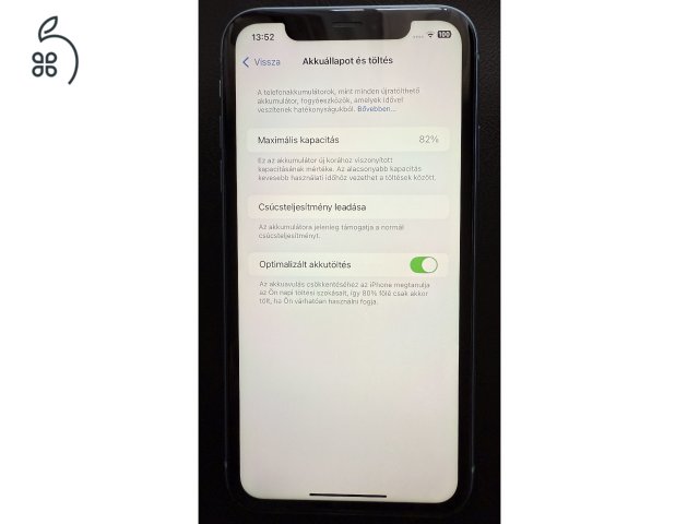Apple iPhone XR 64GB nagyon szép kártyafüggetlen első tulajtól
