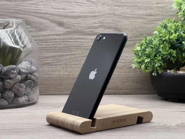 iPhone SE2020 Black 64GB 2 ÉV Garanciával Számlával Aksi 92%