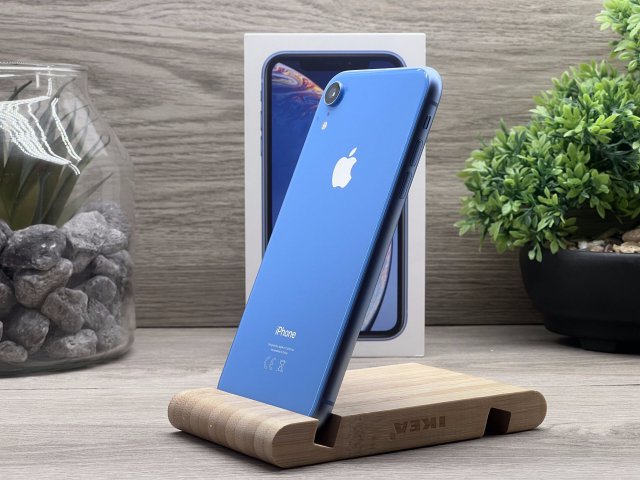 iPhone XR Blue 64GB 2 ÉV Garanciával Számlával