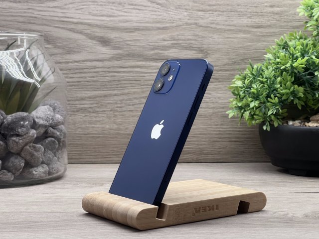 iPhone 12 Mini Blue 64GB 2 ÉV Garanciával Számlával Aksi 100%