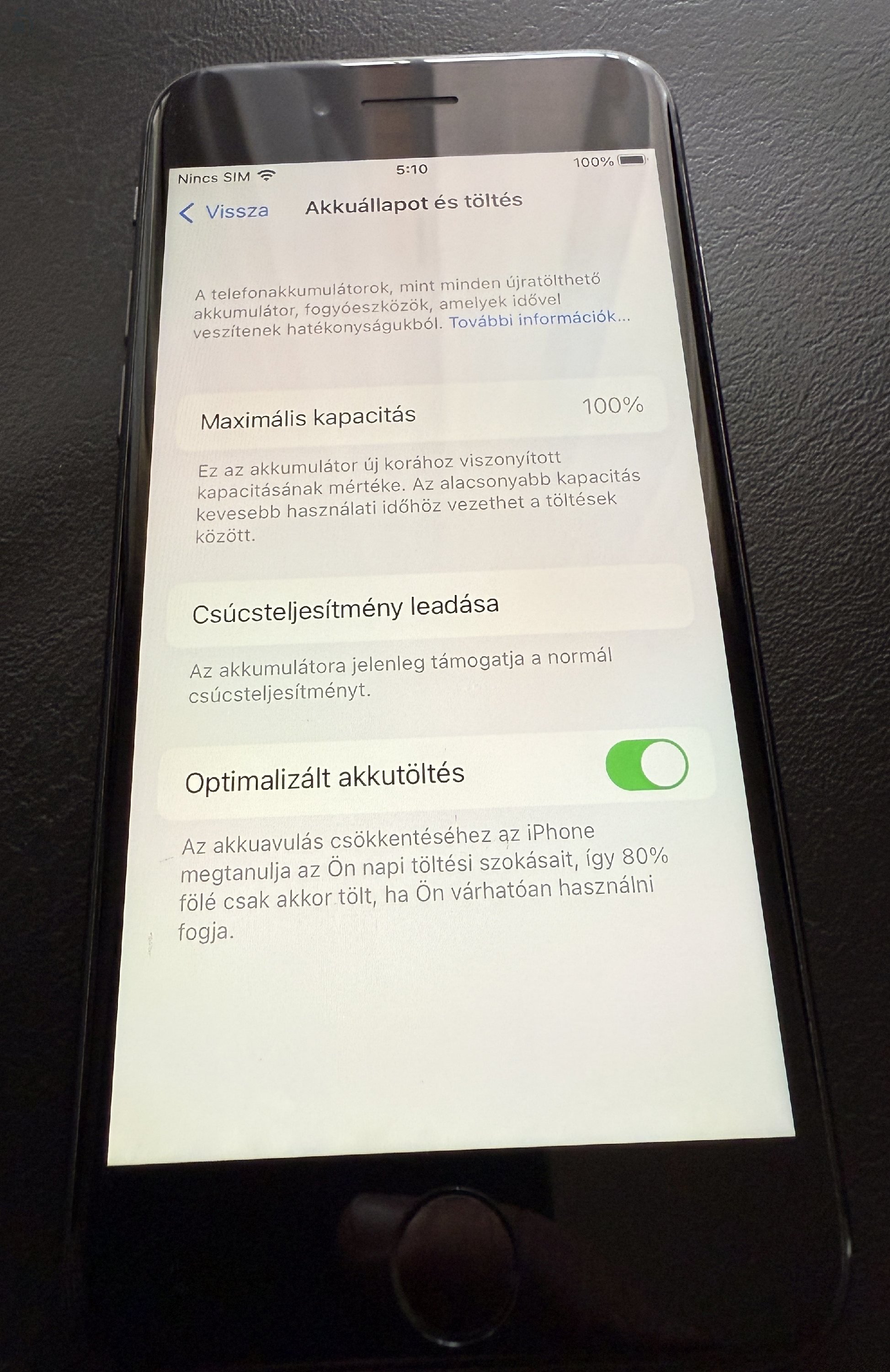 Apple iPhone 8 64GB szép kártyafüggetlen 