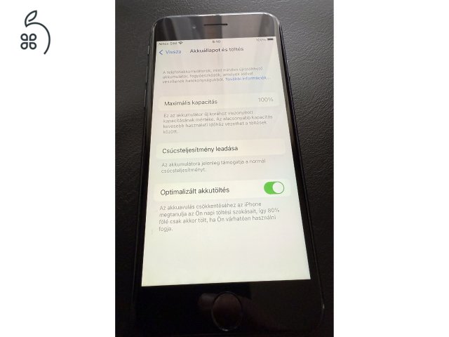 Apple iPhone 8 64GB szép kártyafüggetlen 