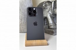 iPhone 15 Pro 128GB Fekete, Független - Garancia, Számla