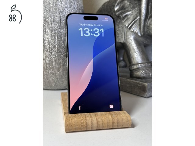 iPhone 15 Pro 128GB Fekete, Független - Garancia, Számla