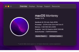 MacBook Air A1466 – 8GB RAM / 1.6GHz i5
