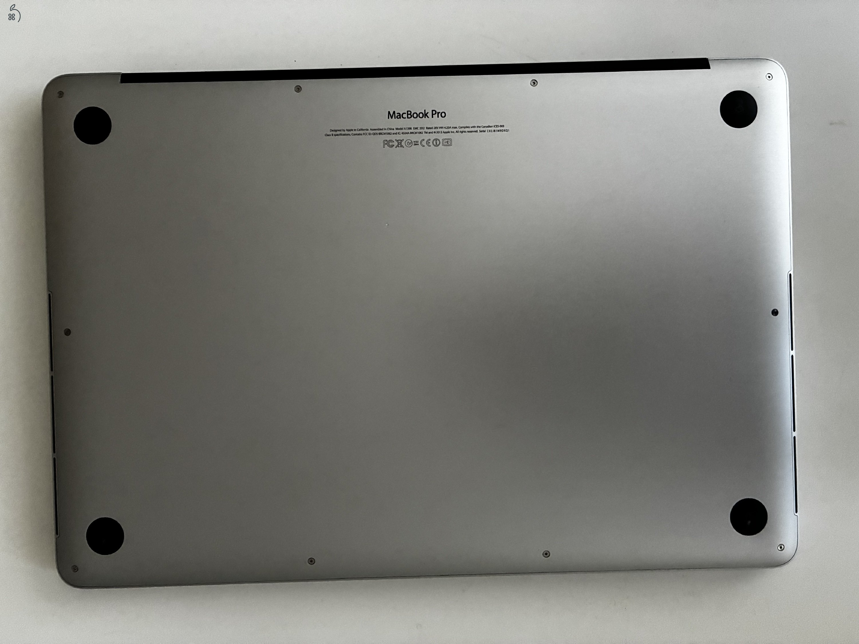 Apple Macbook Pro Mid 2012 15