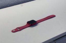 Apple Watch S8 Red 45MM 2 ÉV Garanciával Számlával