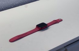 Apple Watch S8 Red 45MM 2 ÉV Garanciával Számlával