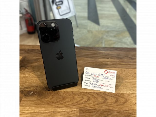 31. Apple iPhone 14 Pro - 128 GB - Space Black-Akku 100%