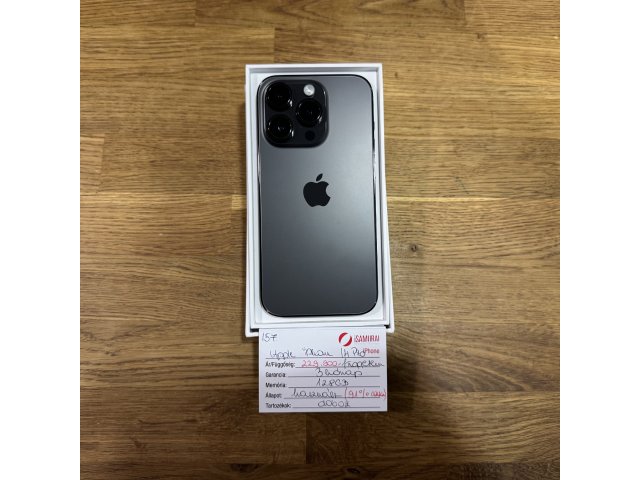 157. Apple iPhone 14 Pro - 128 GB - Space Black