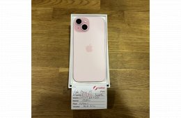 154. Apple iPhone 15 - 128 GB - Rózsaszín - Újszerű - APPLE GAR