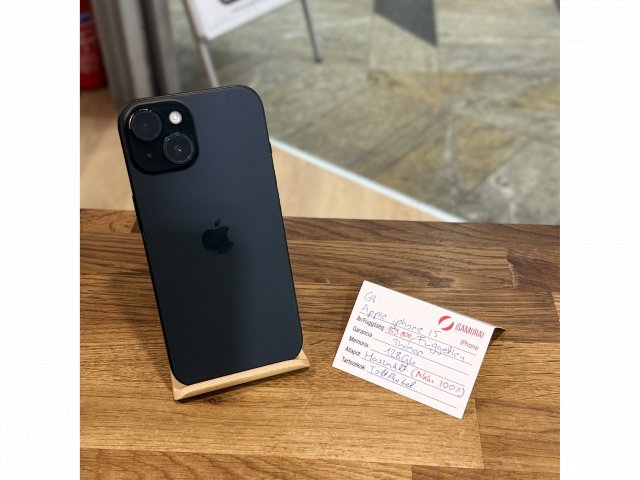 Apple iPhone 15 - 128 GB - Fekete - Akku 100% ( 68.)
