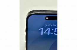iPhone 15 Pro MAX Black 512GB! Karcmentes Független! 3 Hó Gar+ Beszámítás