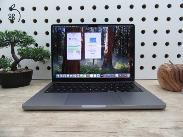  Apple Macbook Pro 14 M1 - 2021 - Használt, szép állapot - 1 Tb SSD 