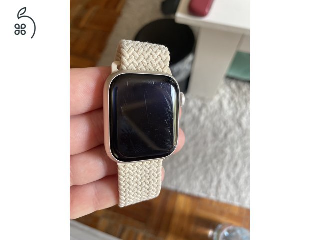 Apple Watch series 8 GPS + Cellular 41mm - Csillagfény